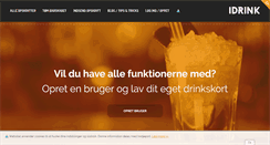 Desktop Screenshot of idrink.dk