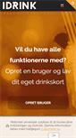 Mobile Screenshot of idrink.dk